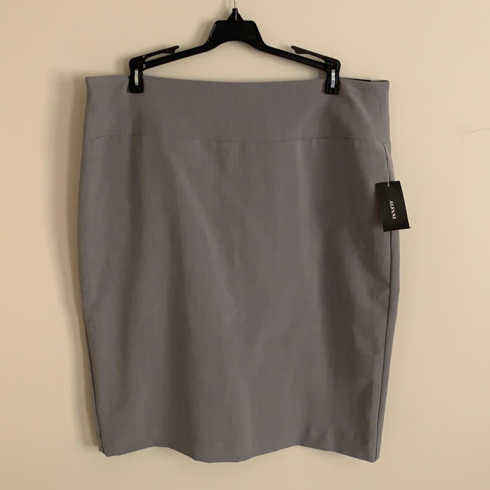 Alfani Grey Pencil Skirt